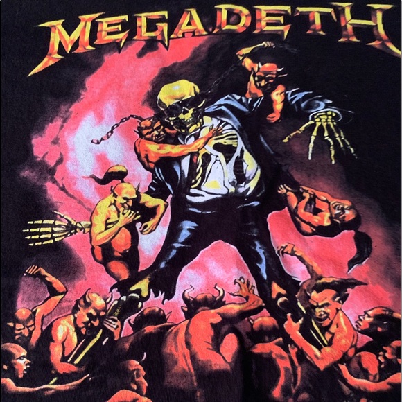 Hanes Other - Megadeth 💀Tee 🤘😝 Hanes Other - Megadeth 💀Tee 🤘😝